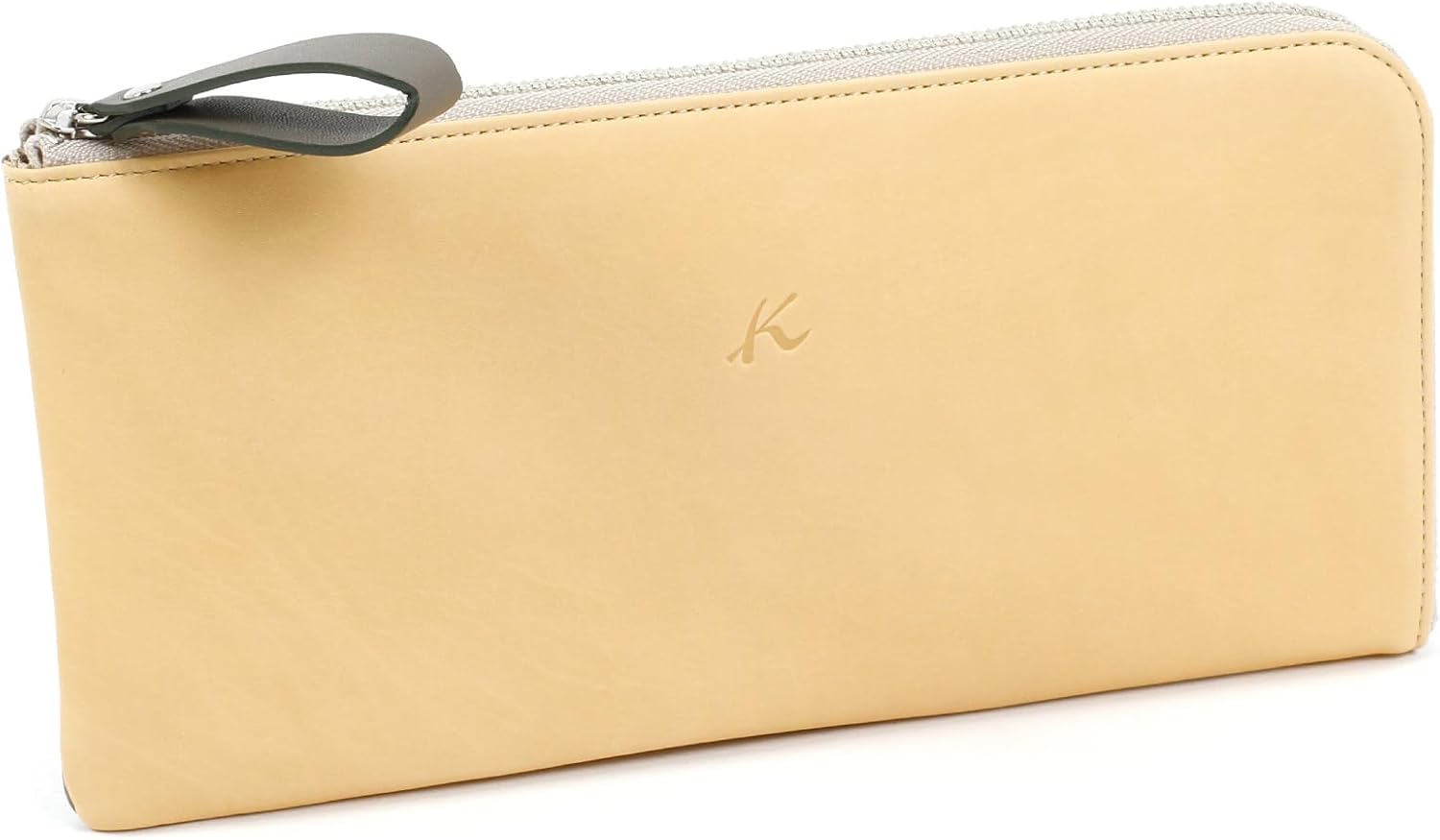 キタムラお財布 Amazon | [キタムラ] 大きめ 長財布 PH0763 サーモン／ブラウン